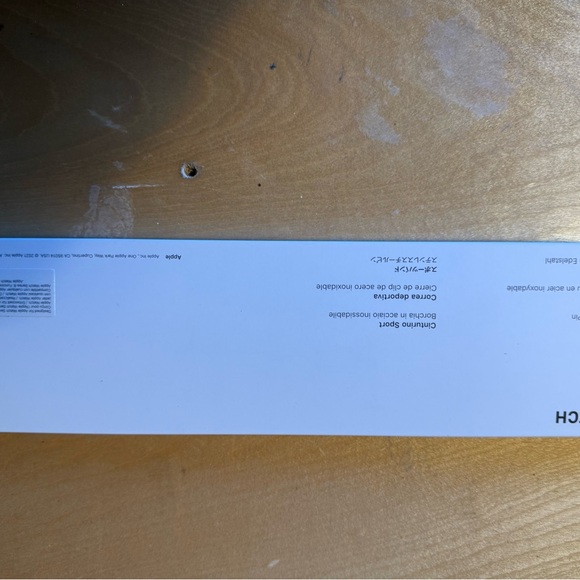 Apple Watch Sport Band with Stainless Steel Pin - Picture 3 of 4